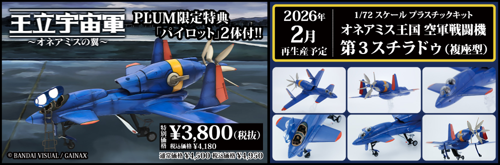 オネアミス王国 空軍戦闘機　第3スチラドゥ（複座型）